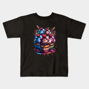 SMArt Cupcakes Kids T-Shirt